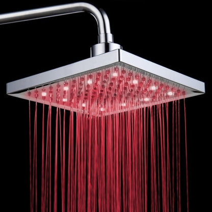 Douche LED 8" sans Piles - L'Écho du Marché