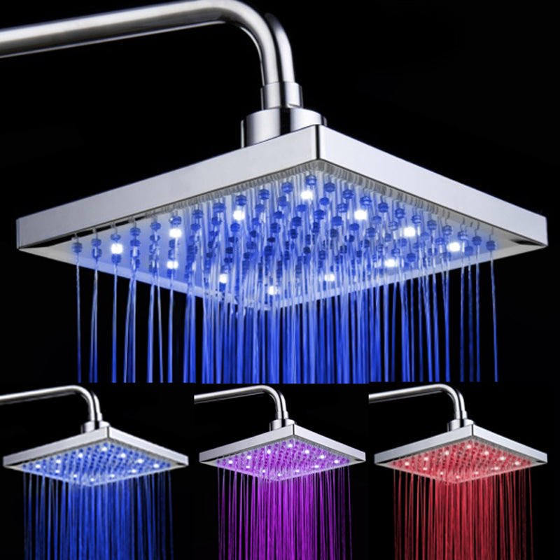 Douche LED 8" sans Piles - L'Écho du Marché