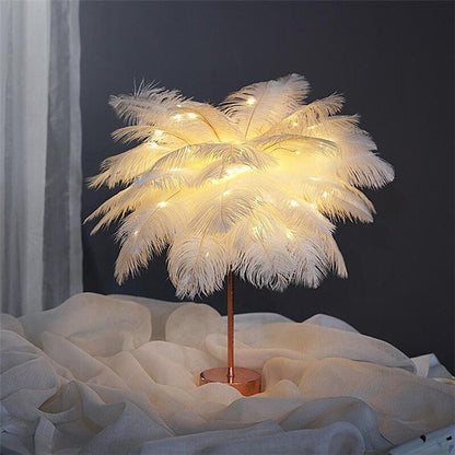 Lampe Plume Créative - L'Écho du Marché