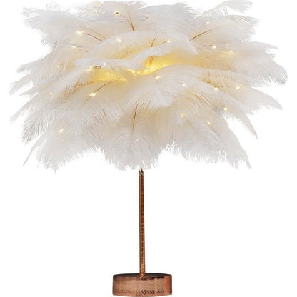 Lampe Plume Créative - L'Écho du Marché