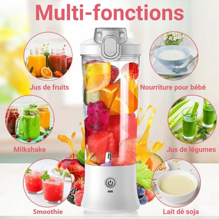 VitaFusion - Le mixeur de poche pour smoothies et shakes délicieux - L'Écho du Marché